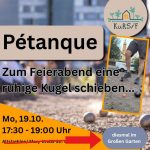 Boule/ Pétanque im Großen Garten