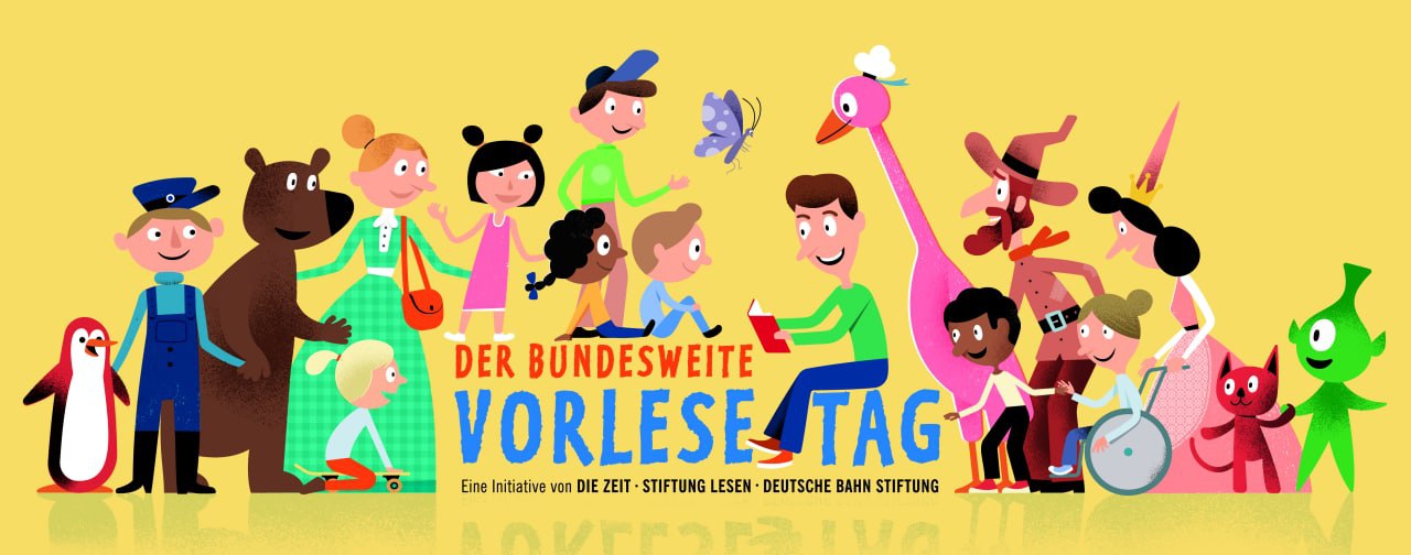 Buntes Band zum Bundesweiten Vorlesetag