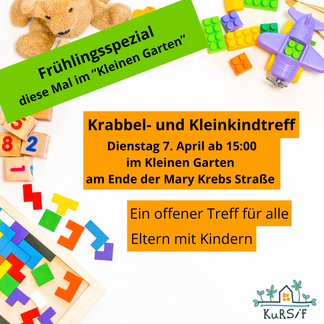 Krabbel- und Kleinkindtreff im Kleinen Garten