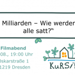 Filmabend im KuRSiF – 10 Milliarden – Wie werden wir alle satt.