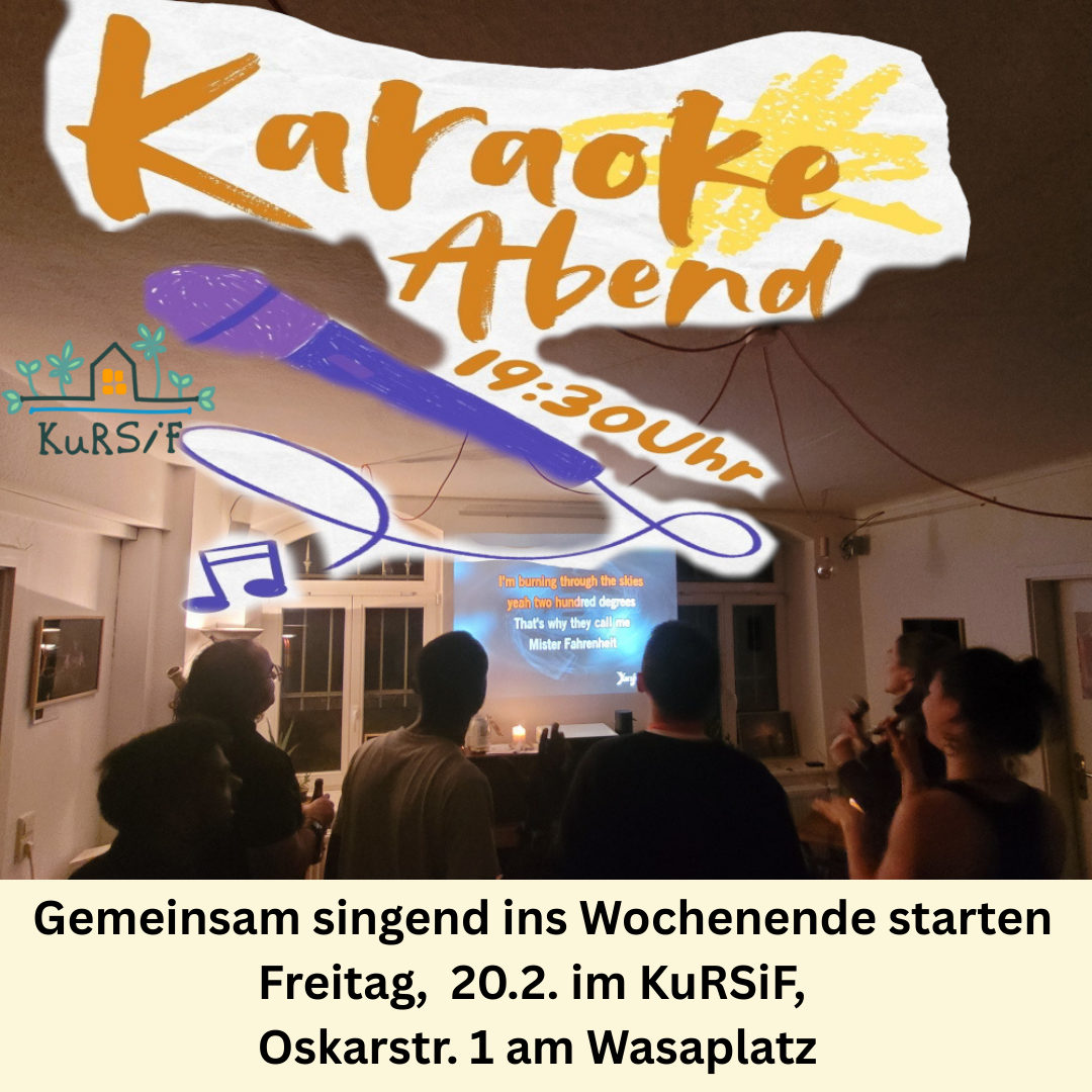 Karaoke im KuRSiF zum Start ins Wochenende