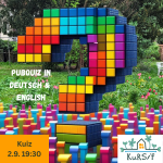 Kuiz: Pubquiz – this time in English/ Deutsch
