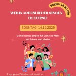 Weihnachtslieder singen